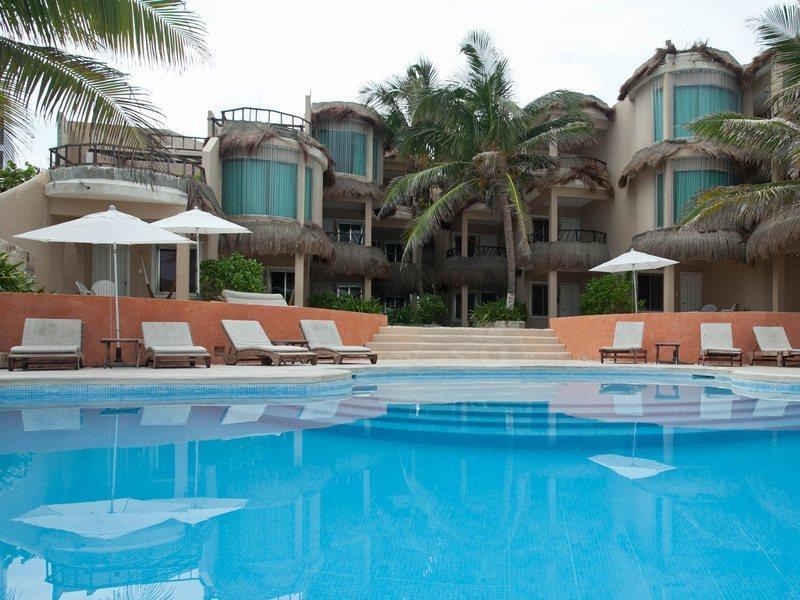 Hotel Playa La Media Luna Isla Mujeres Bagian luar foto